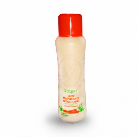 Leche Bronceadora Valquer Zanahorias SPF 6 500ml.