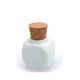 Bote de porcelana con tapón de corcho