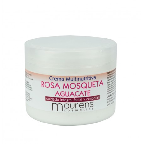 Crema Multinutritiva de Rosa Mosqueta y Aguacate Maurens 300 ml