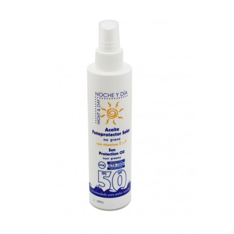 Aceite bronceador FPS50 N&D