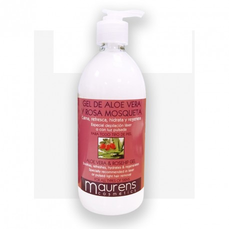 Gel aloe vera y rosa mosqueta 500ml