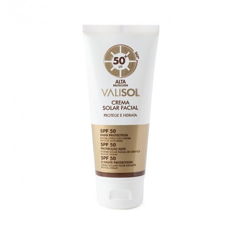 Crema solar facial SPF50 360º Valisol 75ml