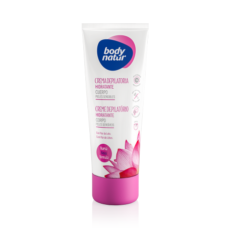 Crema depilatoria Flor de Loto 200ml Body Natur