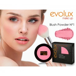Colorete compacto Evolux Blush Nº1