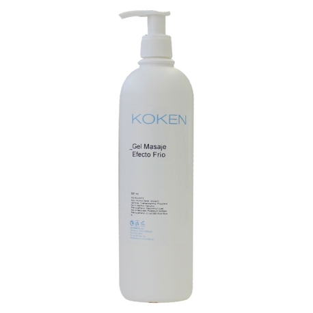 Gel de masaje efecto frío 500ml Koken