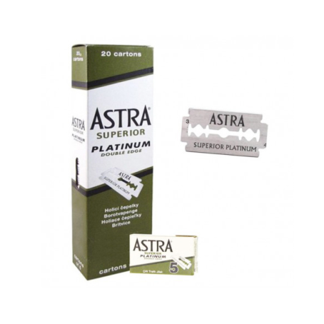 Hoja de afeitar Astra Platinum (100 uds.)