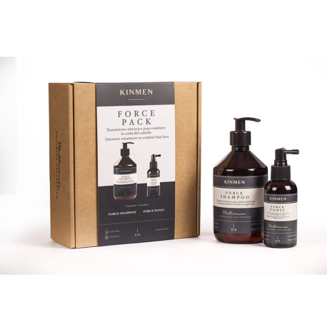 Pack anticaida Kinmen Force Champú + Tónico