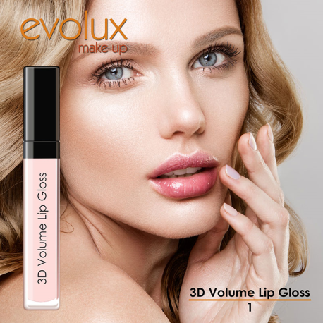 Brillo de Labios Voluminizador Evolux Nº1 