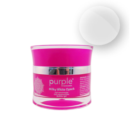 Gel Milky White Opack 15gr Purple