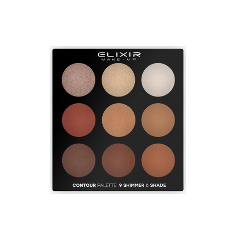 Paleta Contour 9 tonos Shimmer & Shade