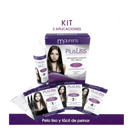 Kit 3 usos de alisado brasileño Plusliss + REGALO