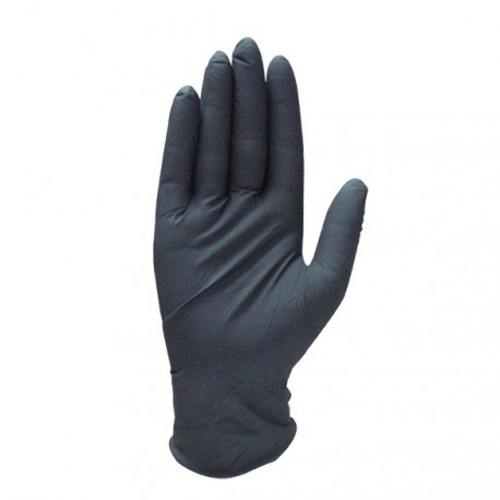Guante Látex Negro